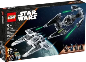 LEGO® Star Wars Le chasseur Fang Mandalorien contre le TIE Interceptor™