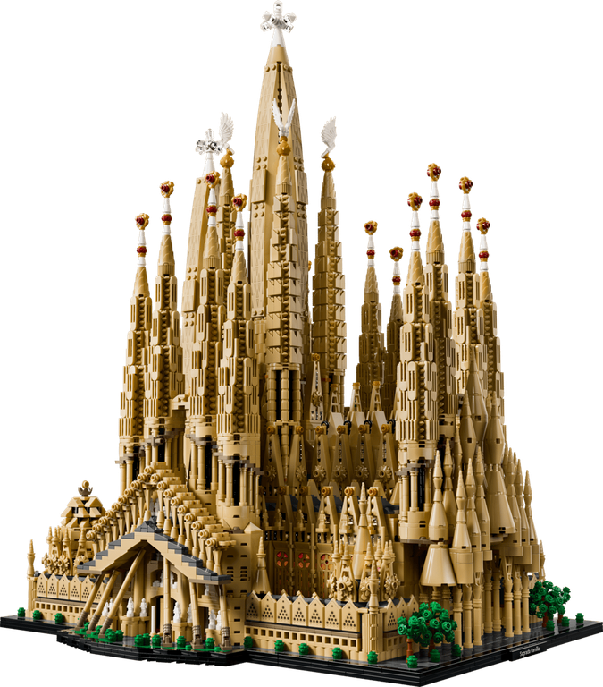 LEGO® Architecture Sagrada Família components