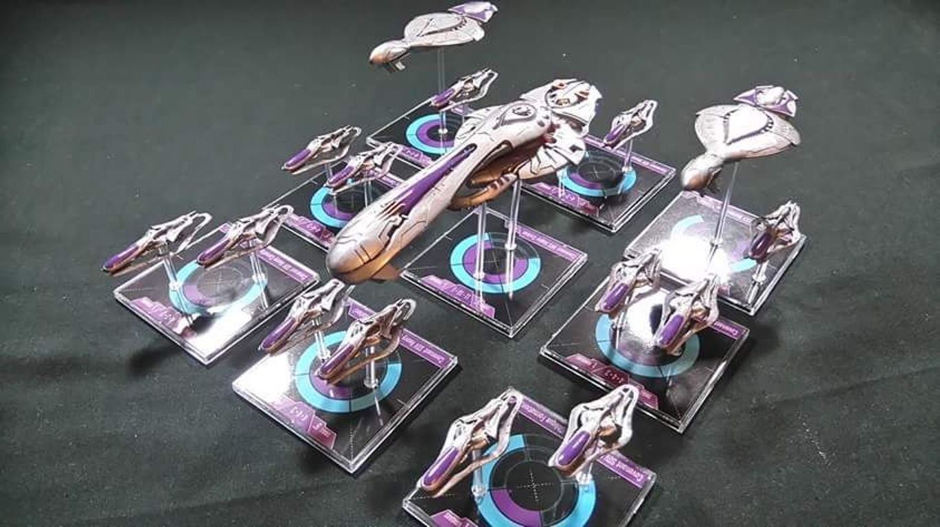 Halo: Fleet Battles - The Fall of Reach miniatures