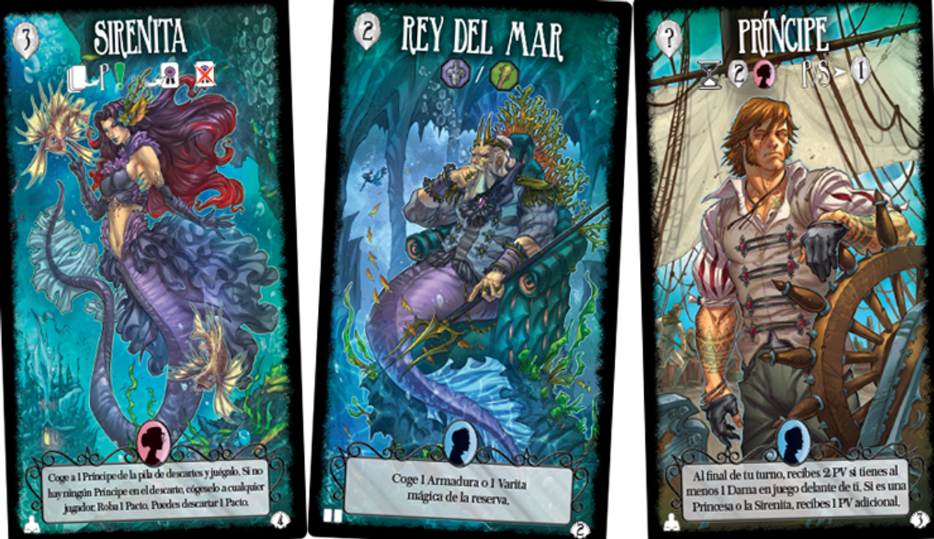 Dark Tales: The Little Mermaid cards