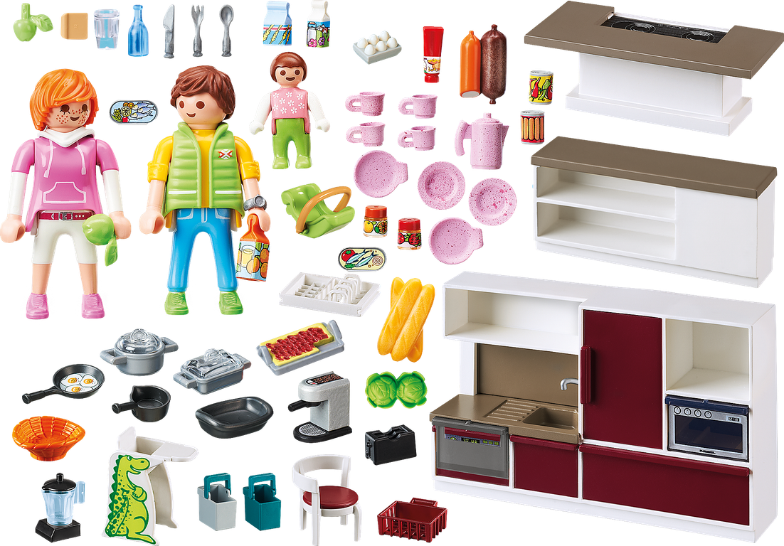 Playmobil® City Life Kitchen components