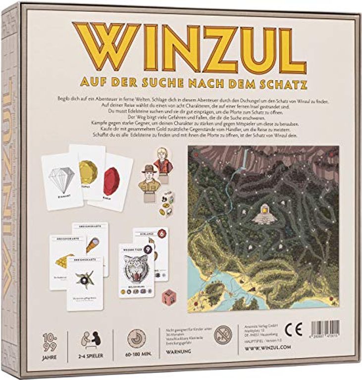 Winzul rückseite der box