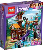 LEGO® Friends Campamento de aventura: casa en el árbol