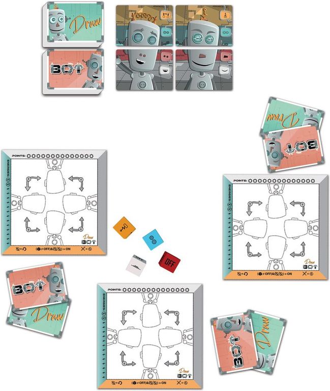 Draw Bot komponenten