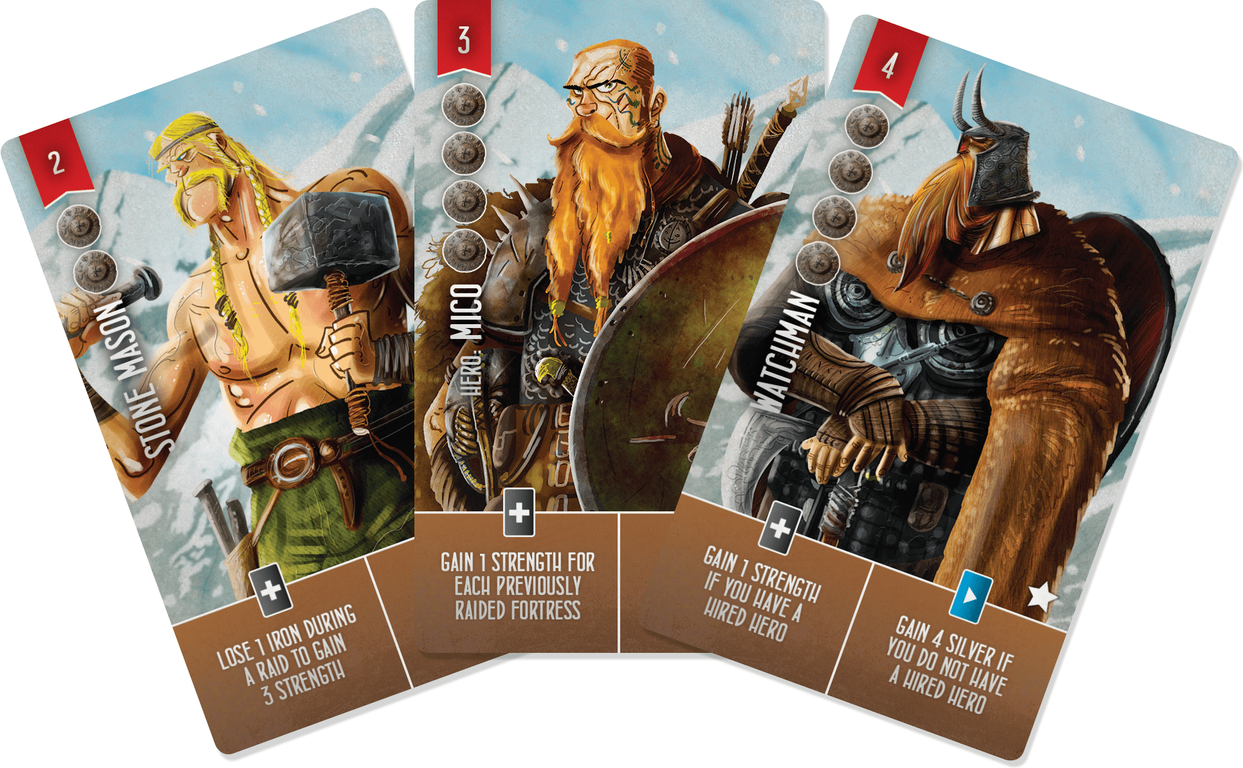 Pillards de la Mer du Nord: Mico Promo cartes