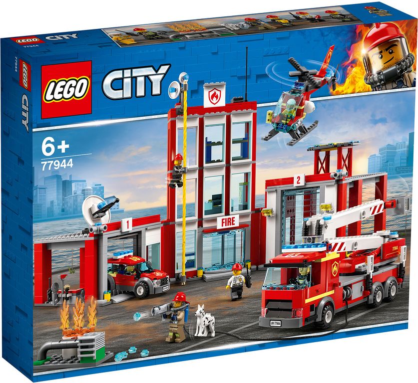 Lego city 2024 fire house