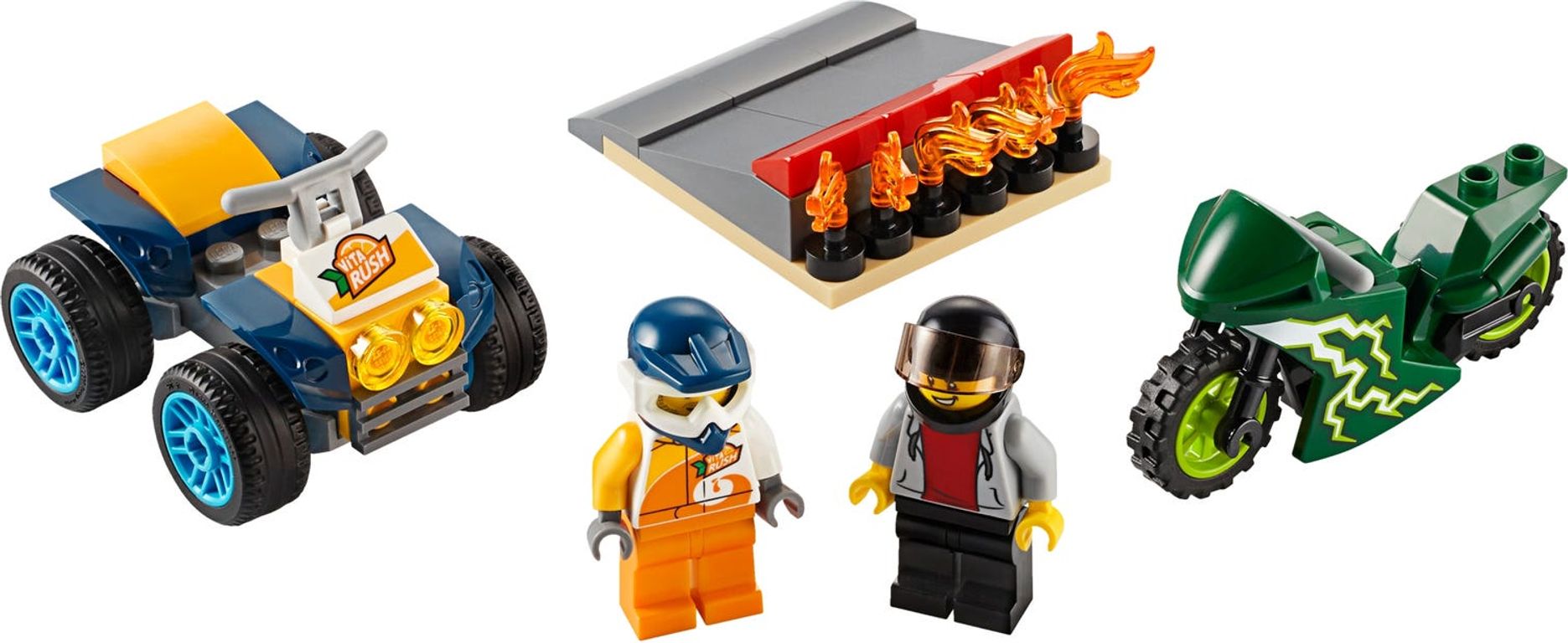 LEGO® City Stunt Team components