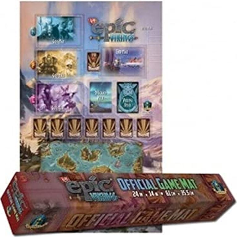 Tiny Epic Vikings: Playmat box