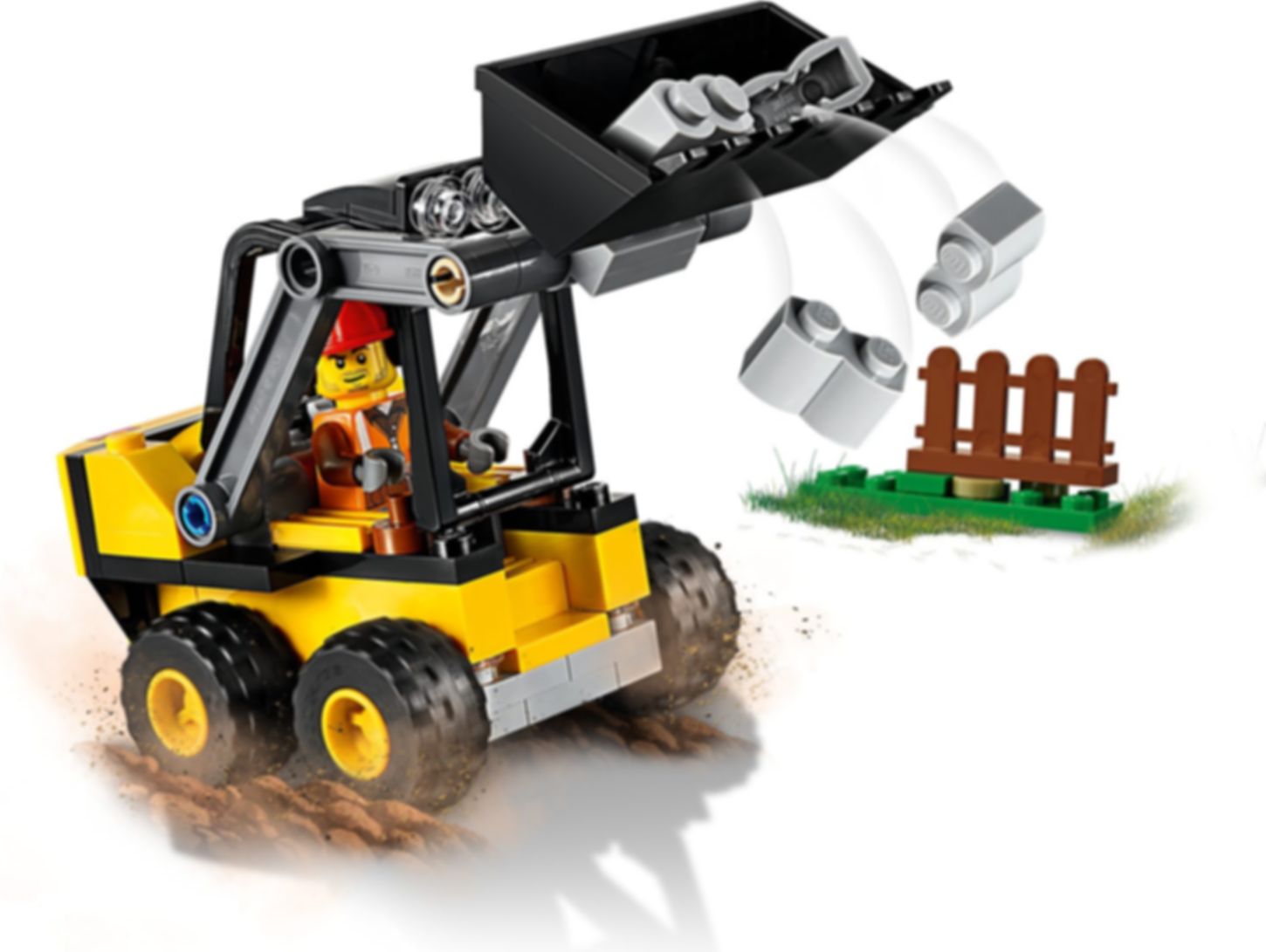 LEGO® City Bouwlader speelwijze