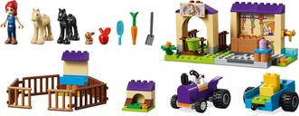 LEGO® Friends Mia's Foal Stable components