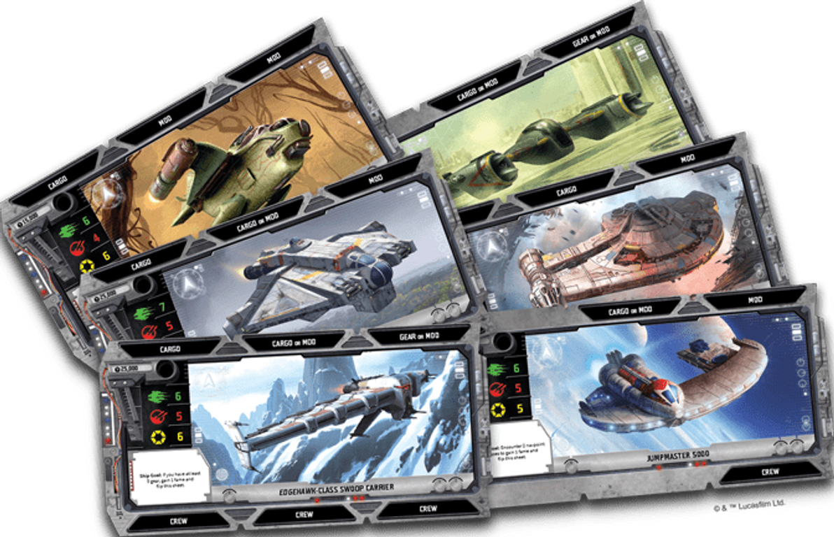 Star Wars: Outer Rim – Unfinished Business carte