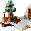 LEGO® Minecraft De Sneeuwschuilplaats componenten