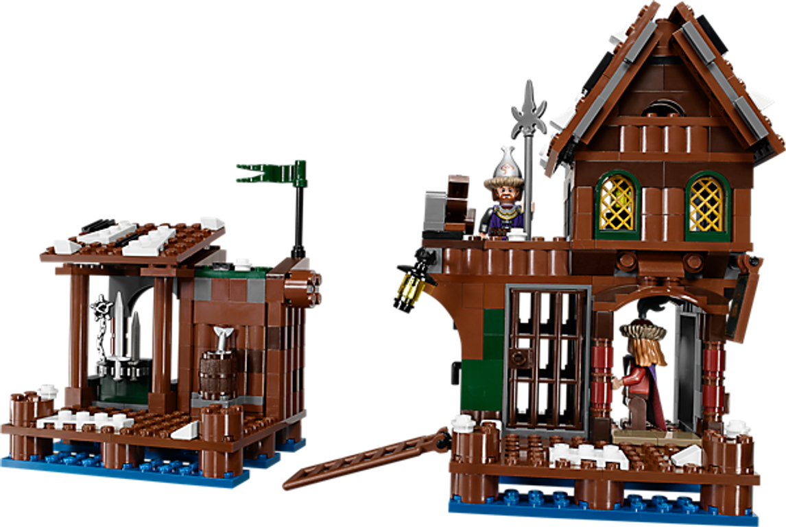 LEGO® The Hobbit Lake-town chase components