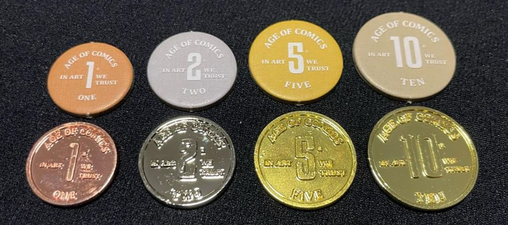 Age Of Comics: Metal Coins monete