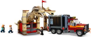 LEGO® Jurassic World T. rex & Atrociraptor Dinosaur Breakout gameplay
