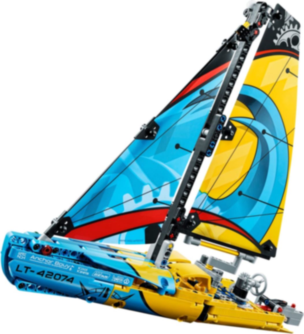 LEGO® Technic Le yacht de compétition composants