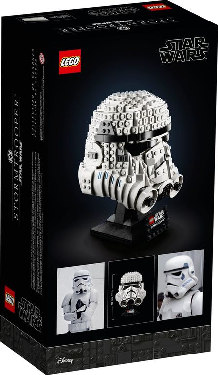 LEGO® Star Wars Stormtrooper™ helm achterkant van de doos