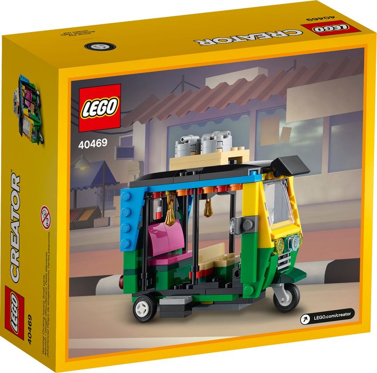 LEGO® Creator Tuk Tuk back of the box
