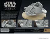 Star Wars: Légion – Plateforme de Soutien d'infanterie dos de la boîte