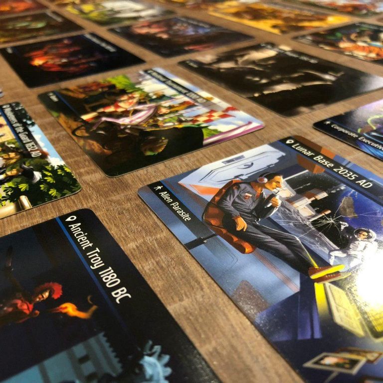 Agent Trouble: Voyage dans le temps cartes