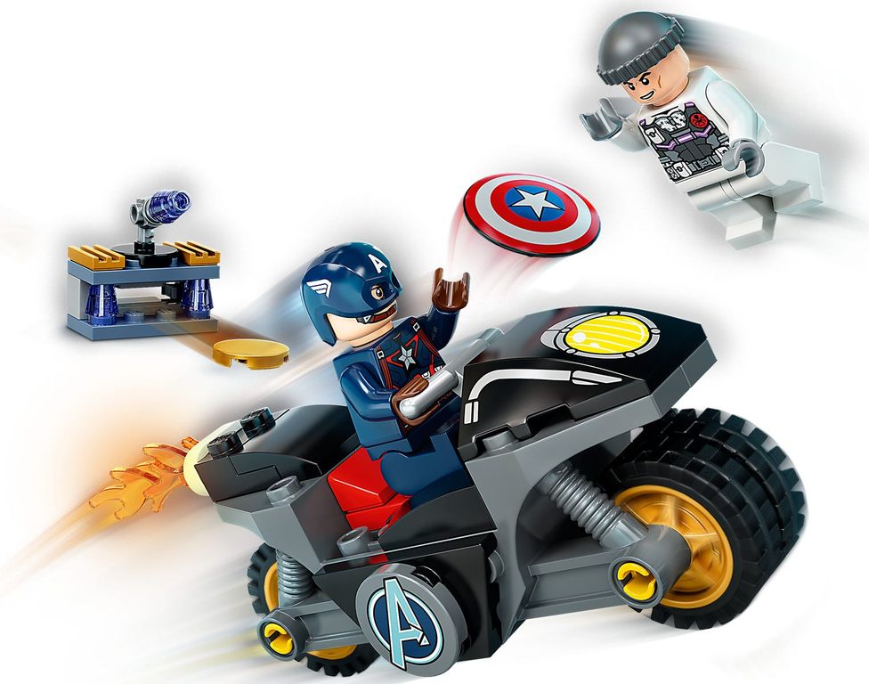 LEGO® Marvel Duell zwischen Captain America und Hydra spielablauf