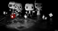 Funkoverse Strategy Game: Universal Monsters 100 miniature