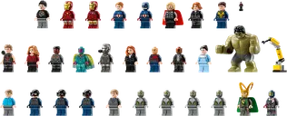 LEGO® Marvel Avengers Tower minifigures