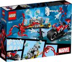 LEGO® Marvel Spider-Man bike reddingsactie achterkant van de doos