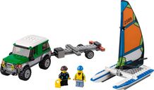 LEGO® City 4x4 with Catamaran components