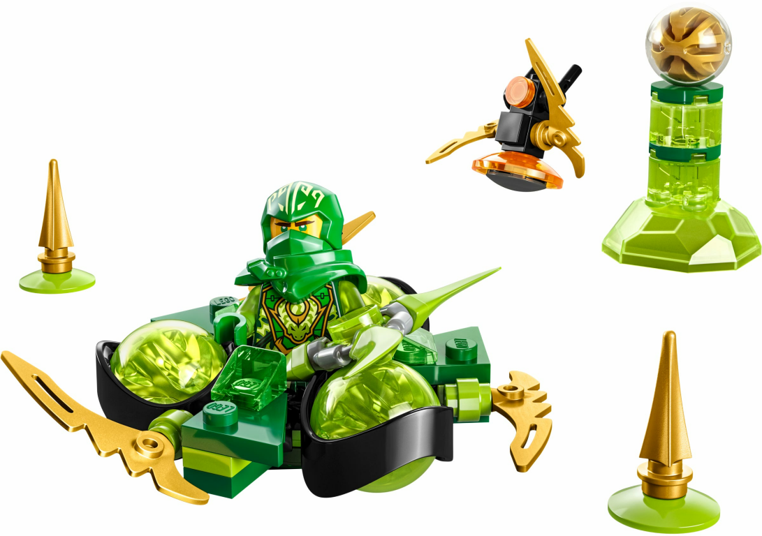 LEGO® Ninjago Le tourbillon Spinjitzu : le pouvoir du dragon de Lloyd composants