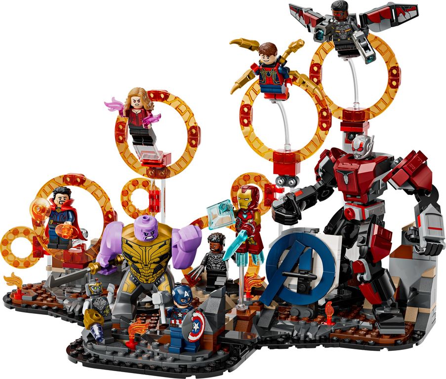LEGO® Marvel Combat final d'Avengers: Endgame composants