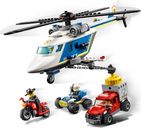 LEGO® City Verfolgungsjagd mit dem Polizeihubschrauber spielablauf