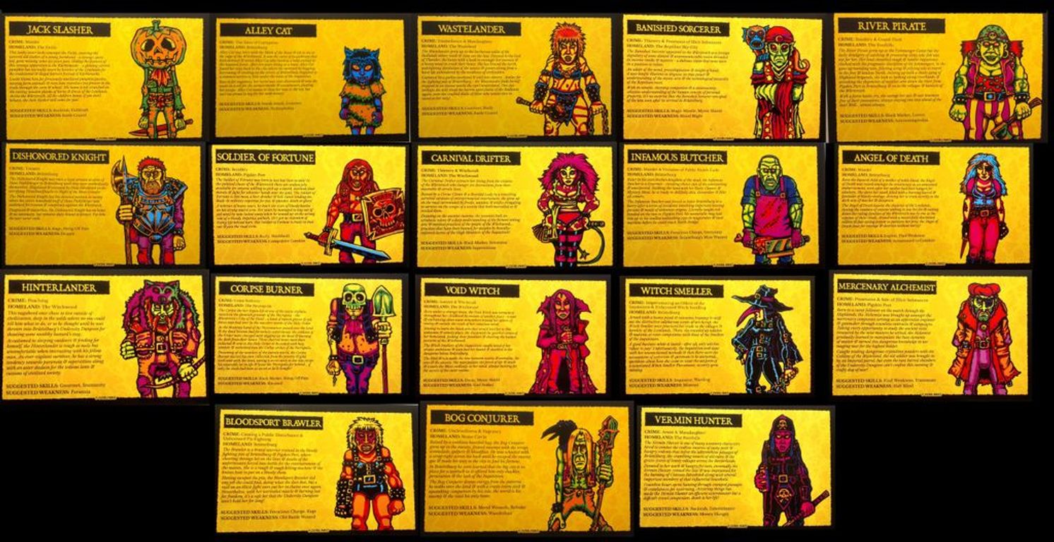 Dungeon Degenerates: Hand of Doom cartas