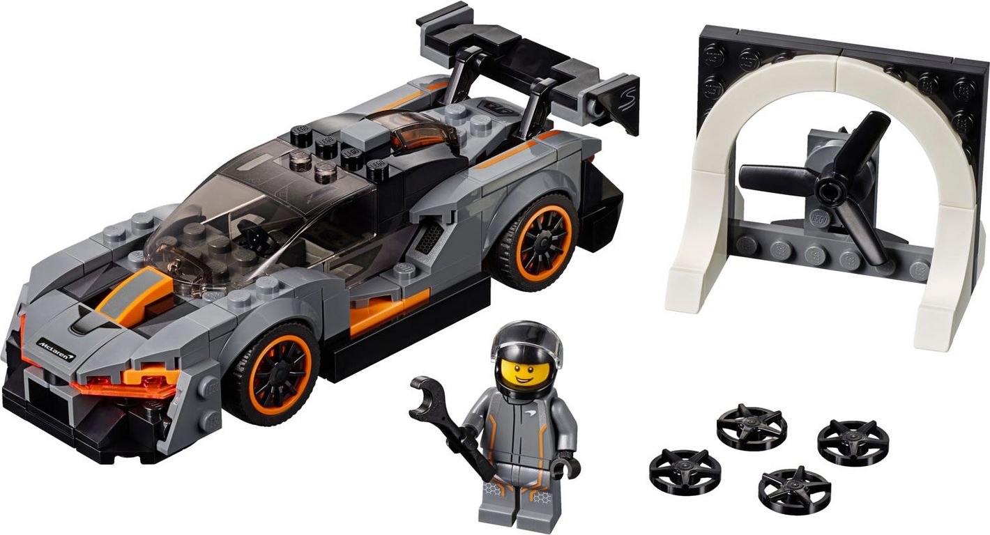 LEGO® Speed Champions McLaren Senna components
