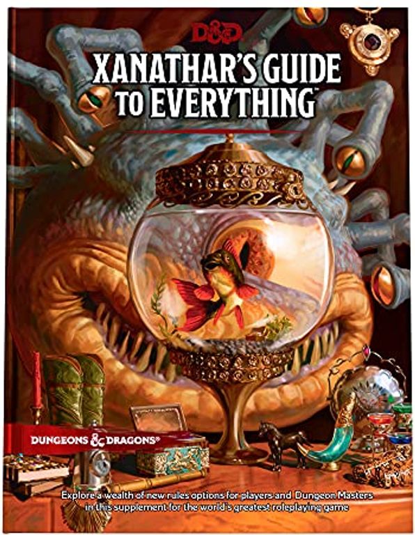 Dungeons & Dragons Rules Expansion Gift Set Xanathar's guide to everything livre