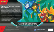 Pokémon TCG: Masks of Ogerpon Premium Collection dos de la boîte