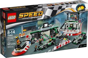 LEGO® Speed Champions Equipo de Formula One™ MERCEDES AMG PETRONAS