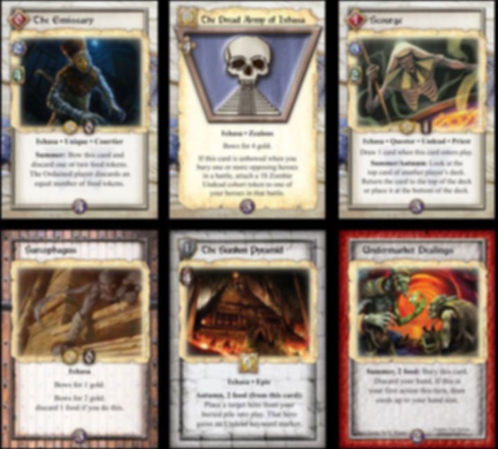 Romance of the Nine Empires cards