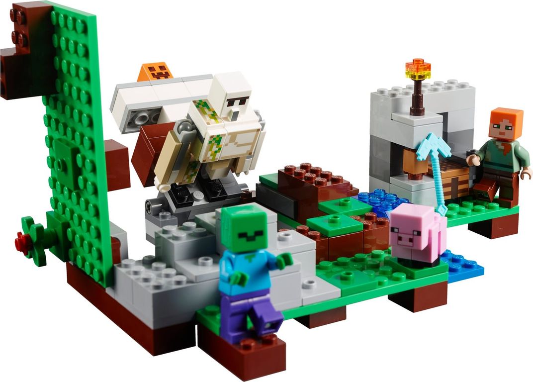 LEGO® Minecraft Der Eisengolem komponenten