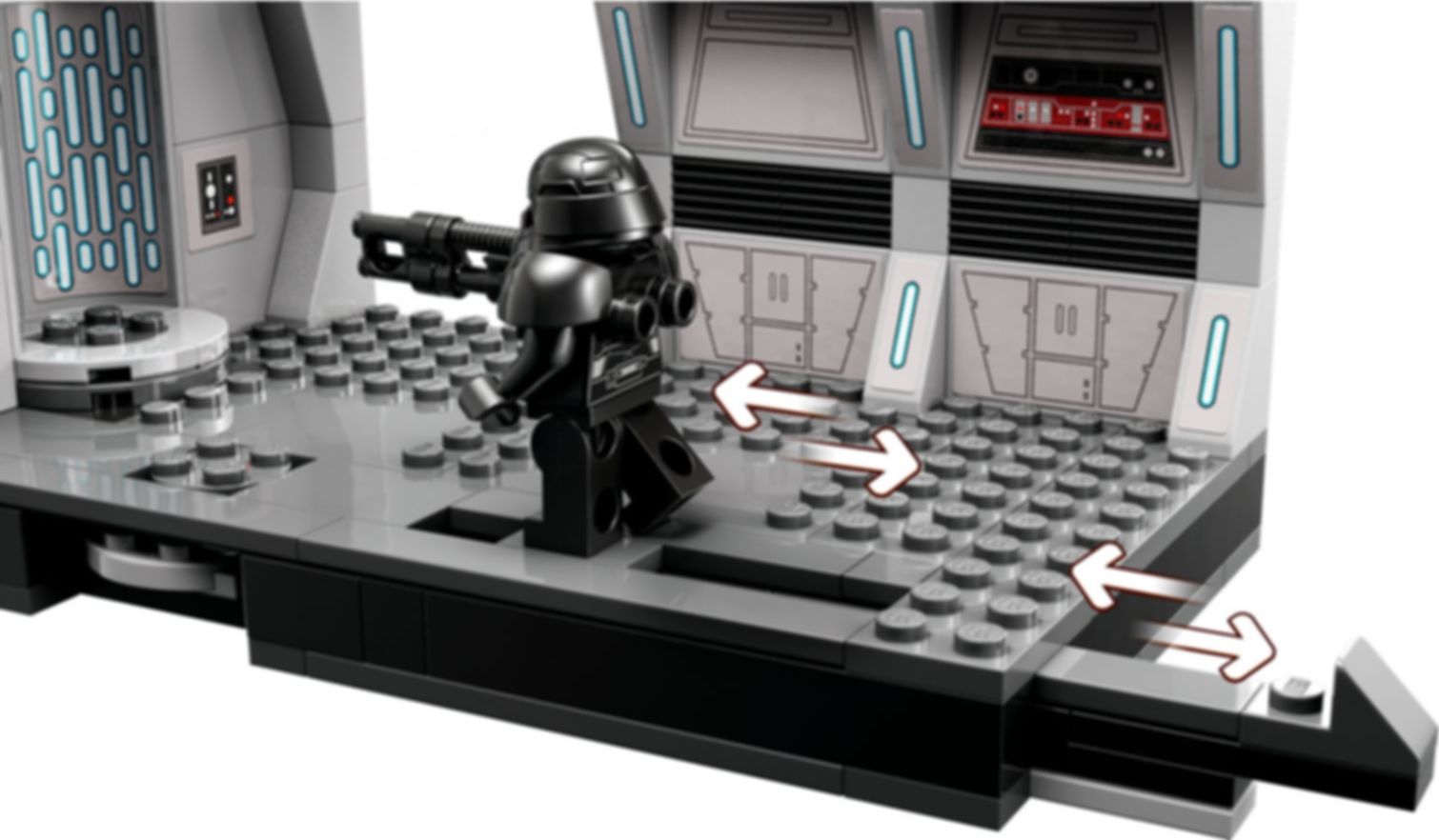 LEGO® Star Wars Dark Trooper™ Attack components