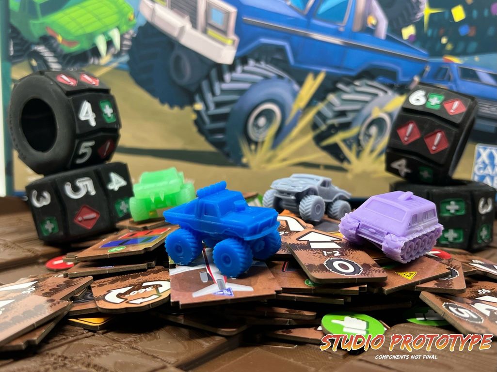 Bigfoot: Roll & Smash componenti