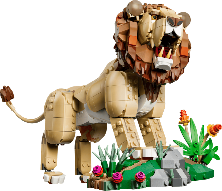 LEGO® Creator Wild Animals: Majestic Lion components