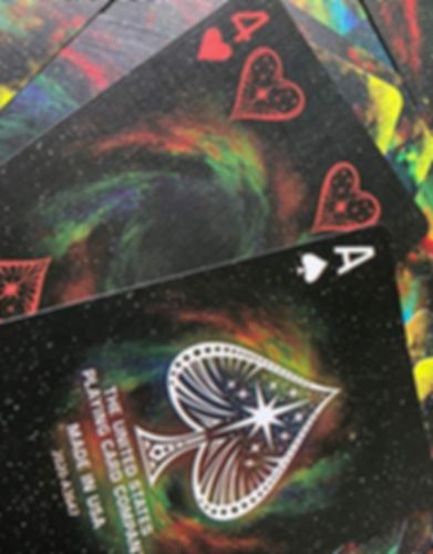 Bicycle Stargazer Nebula Playing Cards cards