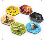 The Castles of Burgundy: Special Edition – Acrylic Hexes baldosas