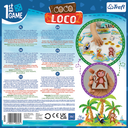 Coco Loco parte posterior de la caja