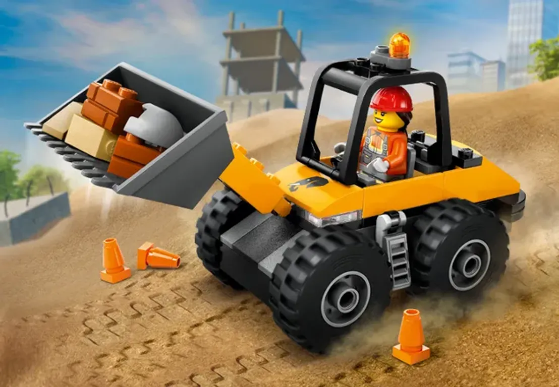 LEGO® City Yellow Construction Wheel Loader