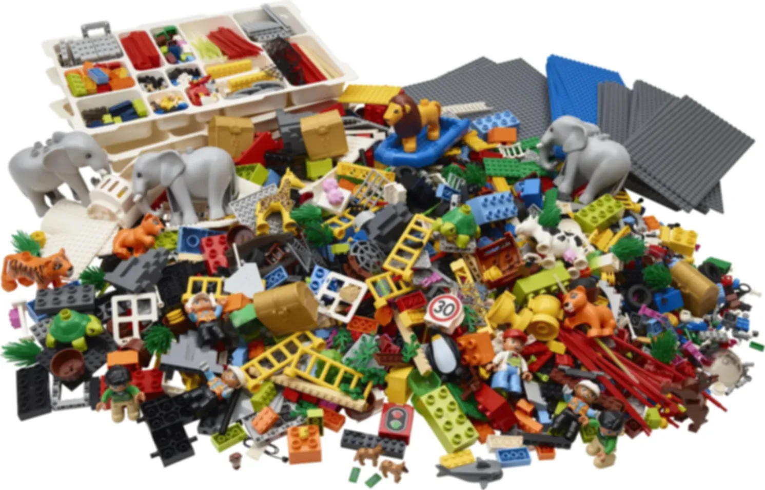 LEGO® Serious Play® Identity and Landscape Kit components