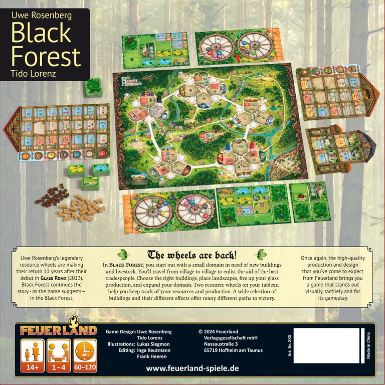 Black Forest back of the box