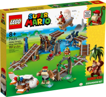 LEGO® Super Mario™ Ensemble d'extension Course de chariot de mine de Diddy Kong