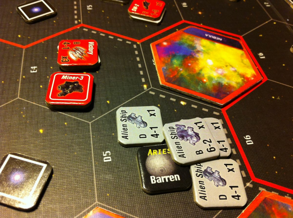Space Empires: Close Encounters components